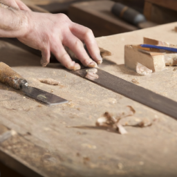 Menuiserie intérieure sur mesure / Bureau forme libre ergonomique Beaugency